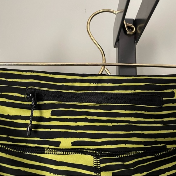 Lululemon Seawheeze Pace Rival Crop Pant Legging Blackout Size 12 RARE - Picture 3 of 10